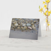 Leeg Wenskaart Kaart (Gele Bloem)