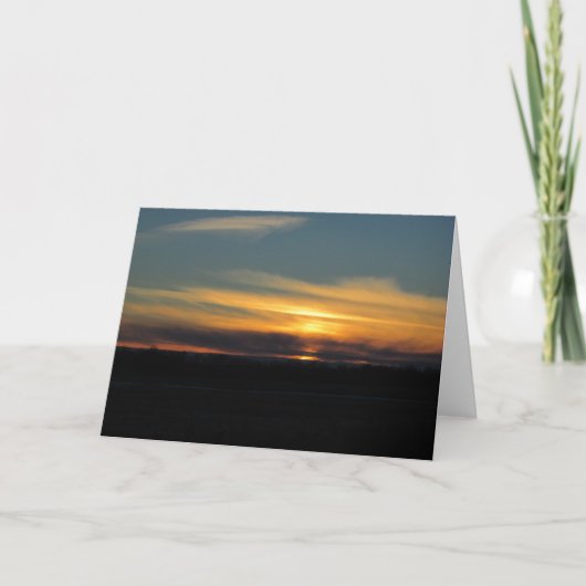 Leeg Wenskaart Kaart (Voorkant)