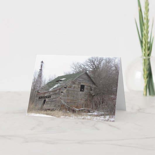 Leeg Wenskaart Kaart (Voorkant)