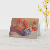 Leeg Wenskaart, Kunst door Sarah Sedwick Kaart (Gele Bloem)