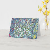 Leeg Wenskaart - SG Lavender Kaart (Gele Bloem)