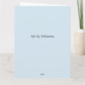 Leeg wenskaart voor elke gelegenheid kaart (Achterkant)