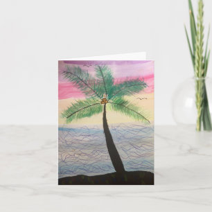 Leeg wenskaart voor om het even welke gelegenheid bedankkaart