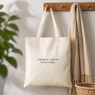 Leeggelopen, Maar Kinderen Zijn Gelukkig Tote Bag