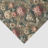 Leegstaande harten - Gotisch Victoriaans Tissuepapier (Detail)