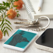 Leegte binnen. Uitstrijkje. Vastleggen. Red een le Sleutelhanger (Voorkant Rechts)