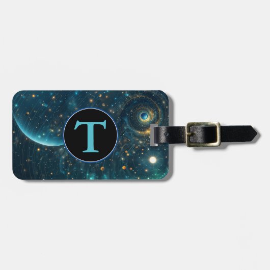 Leegte Eclips Bagagelabel (Voorkant horizontaal)