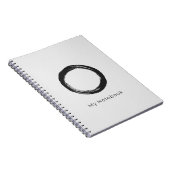 Leegte en vat notitieboek (Rechterzijde)