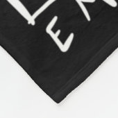 Leegte Grappig Sarcasme Humor Quote Leegte Fleece Deken (Hoek)