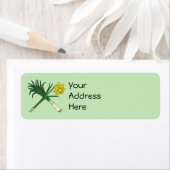 Leek en Daffodil Crossed Etiket (Insitu)