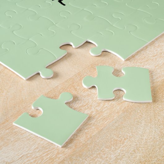 Leek en Daffodil Crossed Legpuzzel (Zijkant)