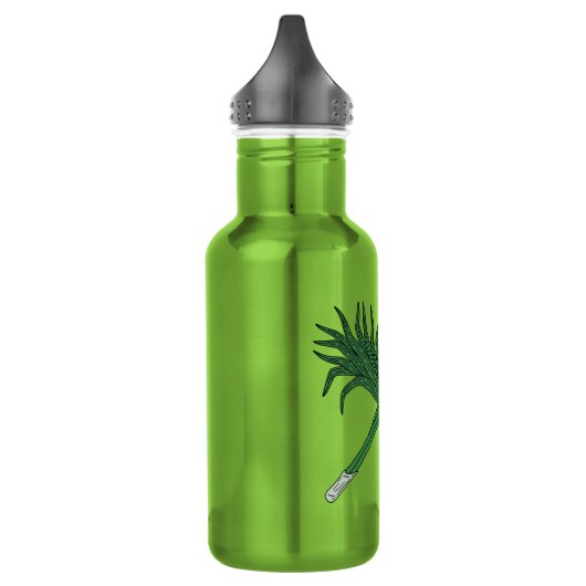 Leek en Daffodil Crossed Waterfles (Links)