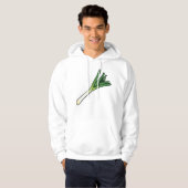 Leek Vegetable Hoodie (Voorkant volledig)
