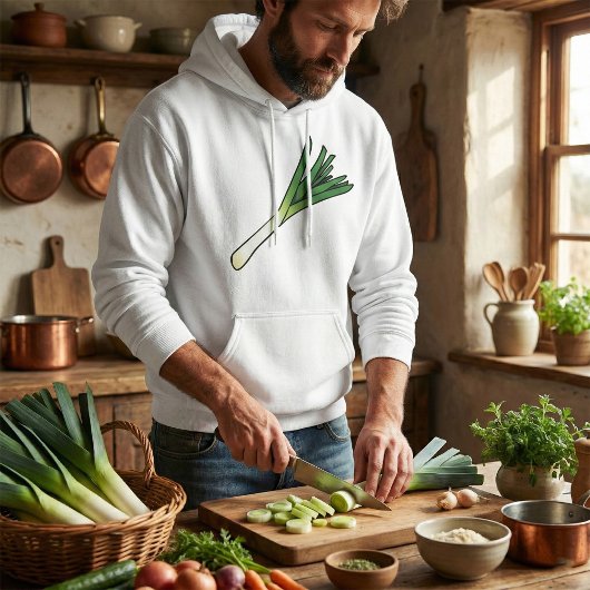 Leek Vegetable Hoodie