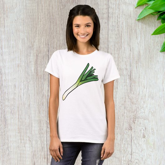 Leek Vegetable T-shirt