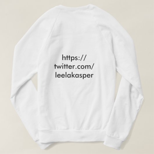 Leela Sweatshirt (Design achterkant)