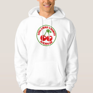 Leelanau County Michigan Cherries Hoodie