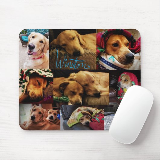 Leeloo & Winston Montage Mousepad Muismat (Met muis)