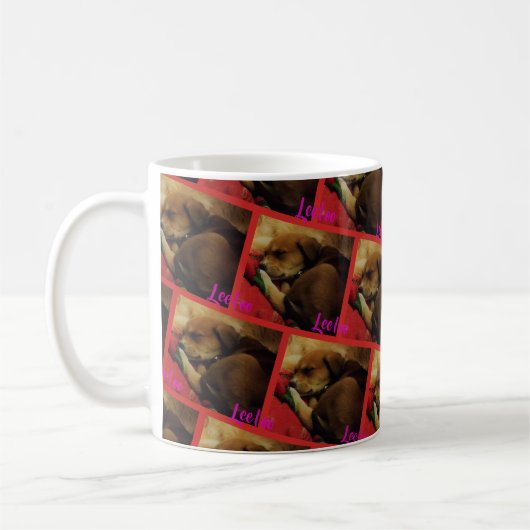 Leeloo's eerste Kerstmis. Vakantiedagen Mok 11oz (Links)