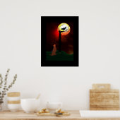 LeeMarie's Tekening .Hallo Poster (Keuken)