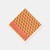  leemons Oranje aangepast Baby shower Servet (Hoek)