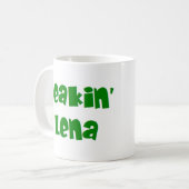 leemte koffiemok (Voorkant links)