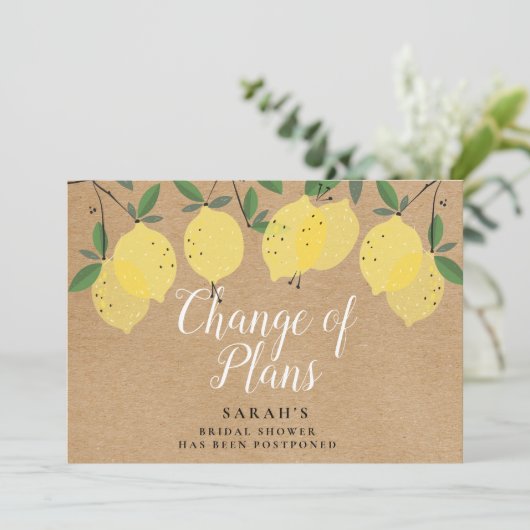 Leemtes Wijziging Vrijgezellenfeest plannen Save The Date (Staand voorkant)