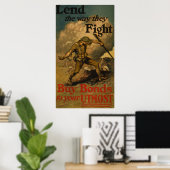 Leen de manier waarop ze vechten poster (Thuiskantoor)