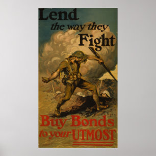 Leen de manier waarop ze vechten poster