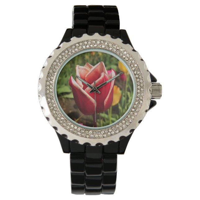 Leen Van Der Mark Tulip, Oregon Horloge (Voorkant)