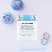 Leenece - Blue Fractal Flyer (Enkel)