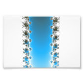 Leenece - Blue Fractal Foto Afdruk (Voorkant)