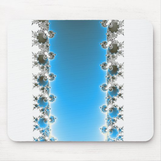 Leenece - Blue Fractal Muismat (Voorkant)