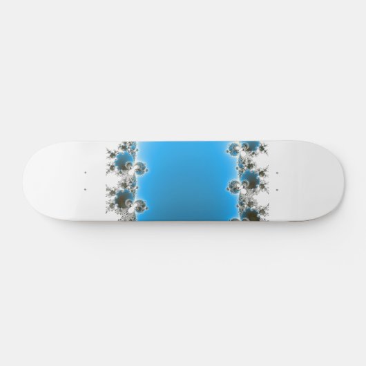 Leenece - Blue Fractal Skateboard (Horizontaal)