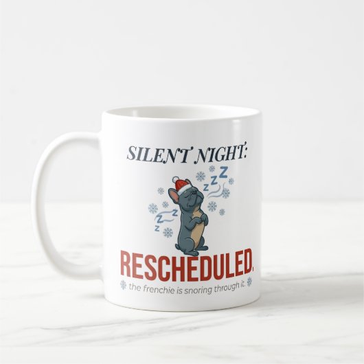 leepy Frenchie Christmas Quote Mug Design Koffiemok (Links)