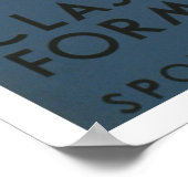 Leer aan SWM NYC 1940 WPA Poster (Hoek)