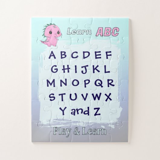 Leer ABC Speel & Leer Puzzel (Verticaal)