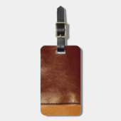 Leer Bagagelabel (Voorkant verticaal)