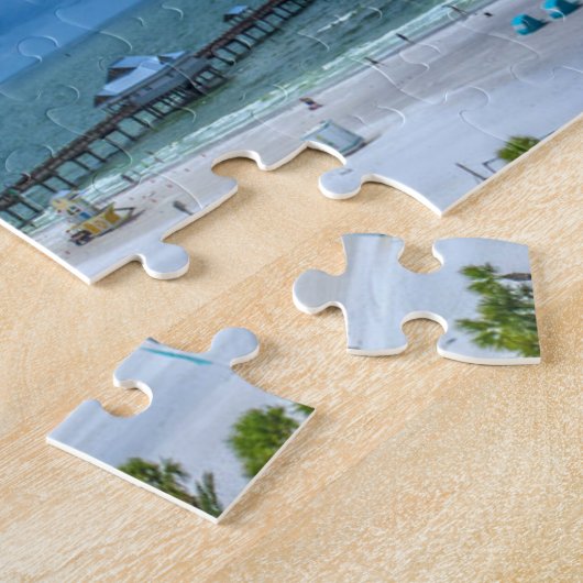 Leer Beach Florida. Legpuzzel (Zijkant)