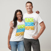 Leer, Beveilig, Inspireer Mentoren T-shirt (Unisex)