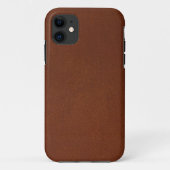 Leer Case-Mate iPhone Case (Achterkant)