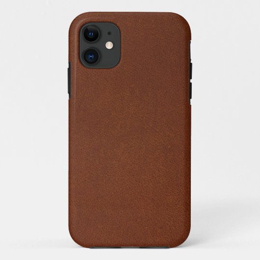 Leer Case-Mate iPhone Case (Achterkant)