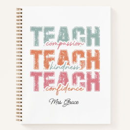 Leer compassie vriendelijkheid, gepersonaliseerde  notitieboek