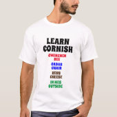 Leer Cornish - Bee, Stoel, Kaas, buiten T-shirt (Voorkant)