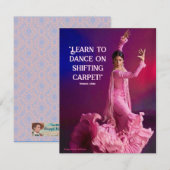 Leer dansen op een schuivend tapijt (Voorkant / Achterkant)
