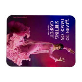 Leer dansen op een schuivend tapijt magneet (Horizontaal)