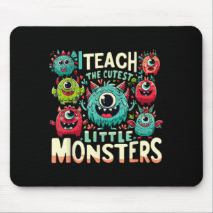 Leer de allerliefste kleine monsters Leraar Hallow Muismat