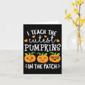 Leer de beste pompoen in de fluitmond t kaart (Gele Bloem)