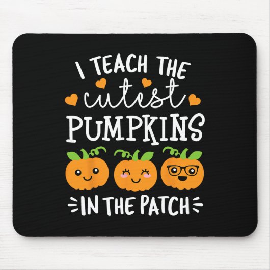 Leer de beste pompoen in de fluitmond t muismat (Voorkant)