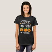 Leer de beste pompoen in de fluitmond t t-shirt (Voorkant volledig)
